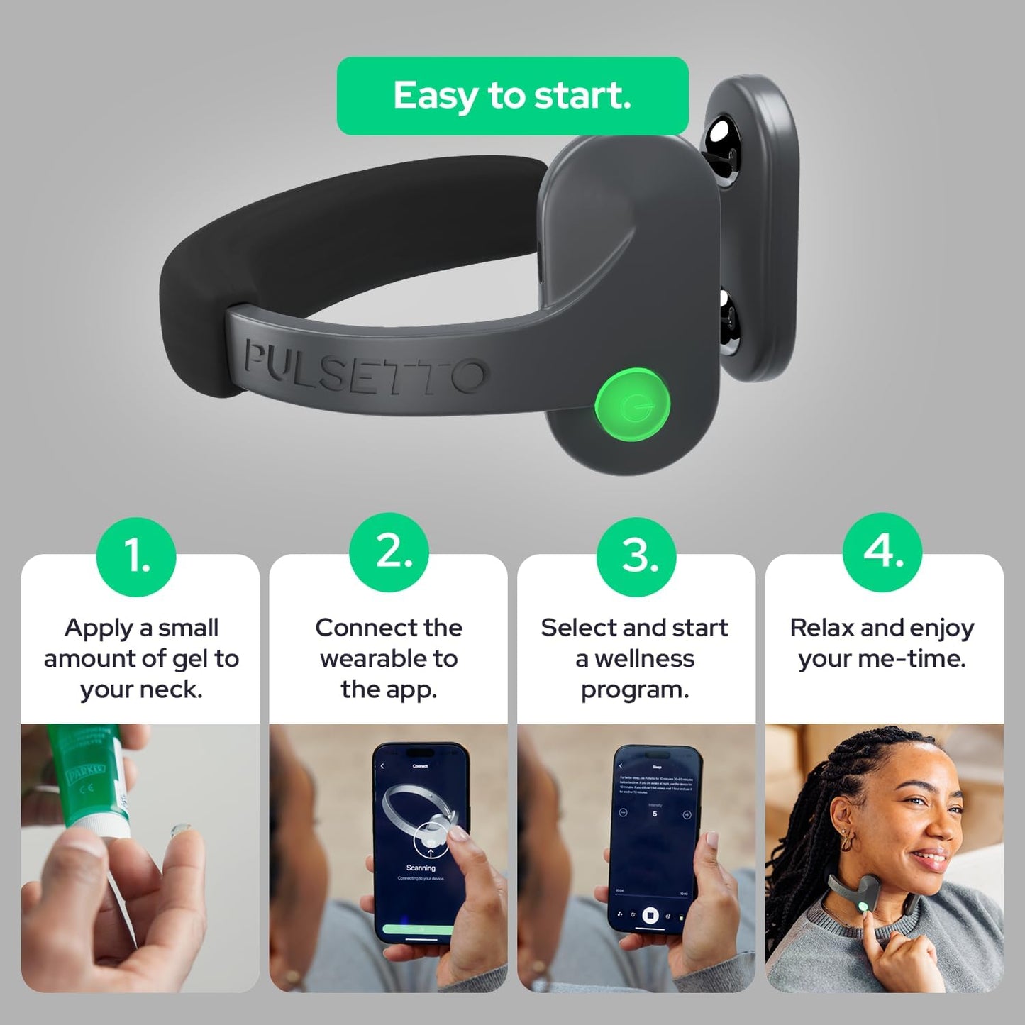Lite (V1) Wellness Wearable – Relaxation & Daily Wellness Support Device