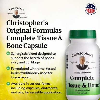 Dr.  Complete Tissue and Bone Formula Capsules, 100 Count, 440Mg Each