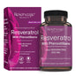 Reserveage Beauty, Resveratrol 500 Mg with Pterostilbene, Antioxidant Supplement for Immune Support & Heart Health, Supports Healthy Aging, Paleo, Keto, 60 Capsules (60 Servings)
