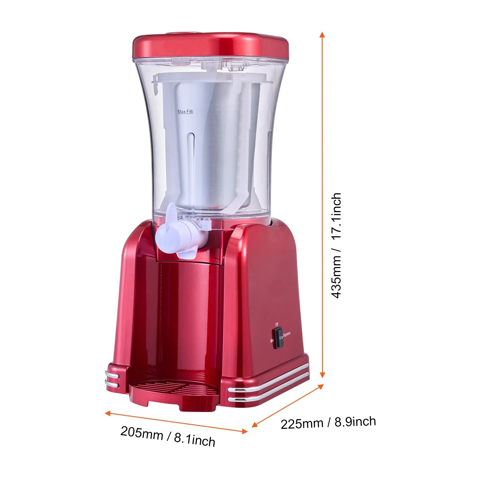 Home Slushy Machine Margarita Machine Slushy Maker Countertop Ice Cold Slushy Machine 32Oz