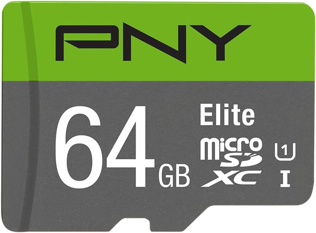 64GB Elite Class 10 U1 Microsdxc Flash Memory Card - 100Mb/S, Class 10, U1, Full HD, UHS-I, Micro SD (Pack of 1)