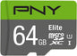64GB Elite Class 10 U1 Microsdxc Flash Memory Card - 100Mb/S, Class 10, U1, Full HD, UHS-I, Micro SD (Pack of 1)