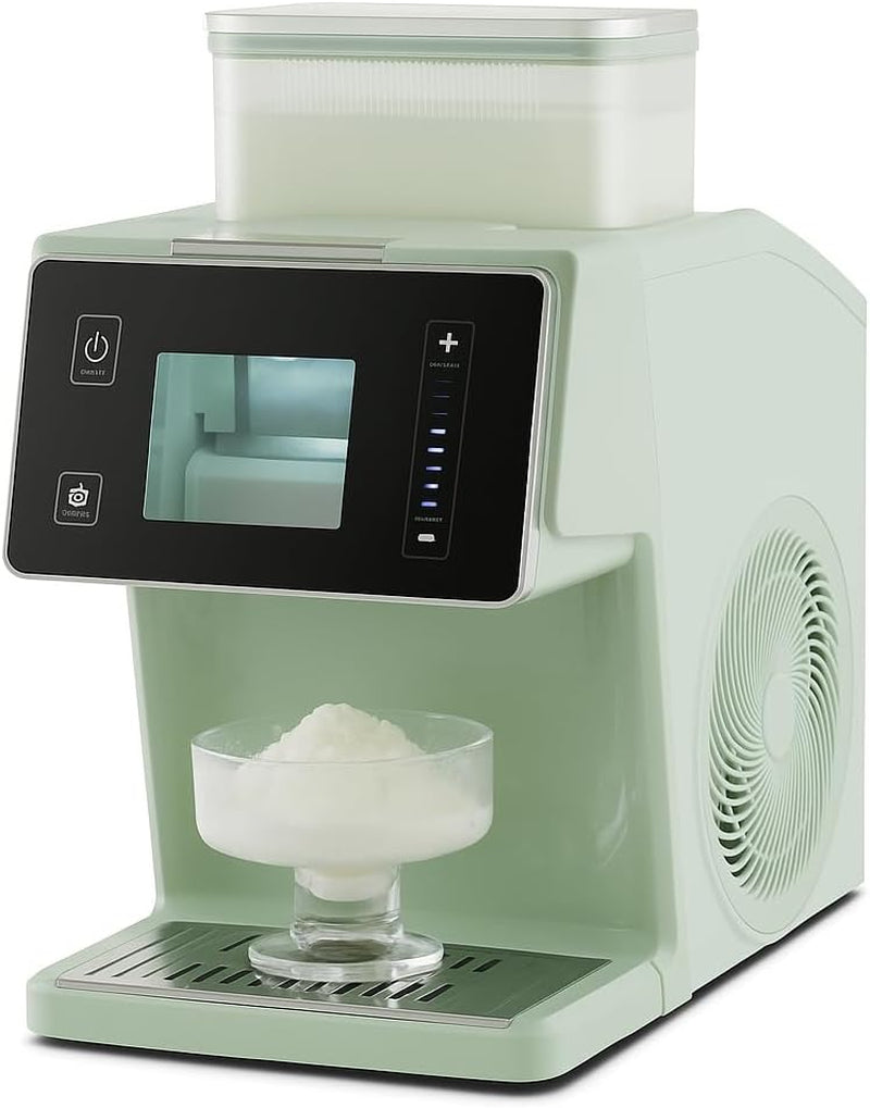 Shaved Ice Machine, Ice Maker, 2-In-1, Snow Cone Machine, Slushy Machine for Home