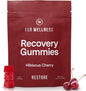 Recovery Gummies Restore | Tart Cherry Energy Supplements with Electrolytes for Muscle Soreness, Post-Workout Performance & Recovery | Vegan, Non-Gmo, 30 Count
