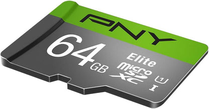 64GB Elite Class 10 U1 Microsdxc Flash Memory Card - 100Mb/S, Class 10, U1, Full HD, UHS-I, Micro SD (Pack of 1)