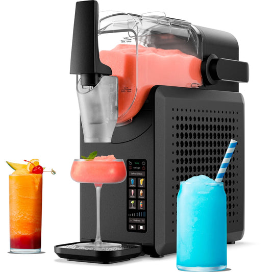 by Chefman Slush-Ease MAX 90Oz Slushy Maker with Touch Controls and 5 Functions – Black