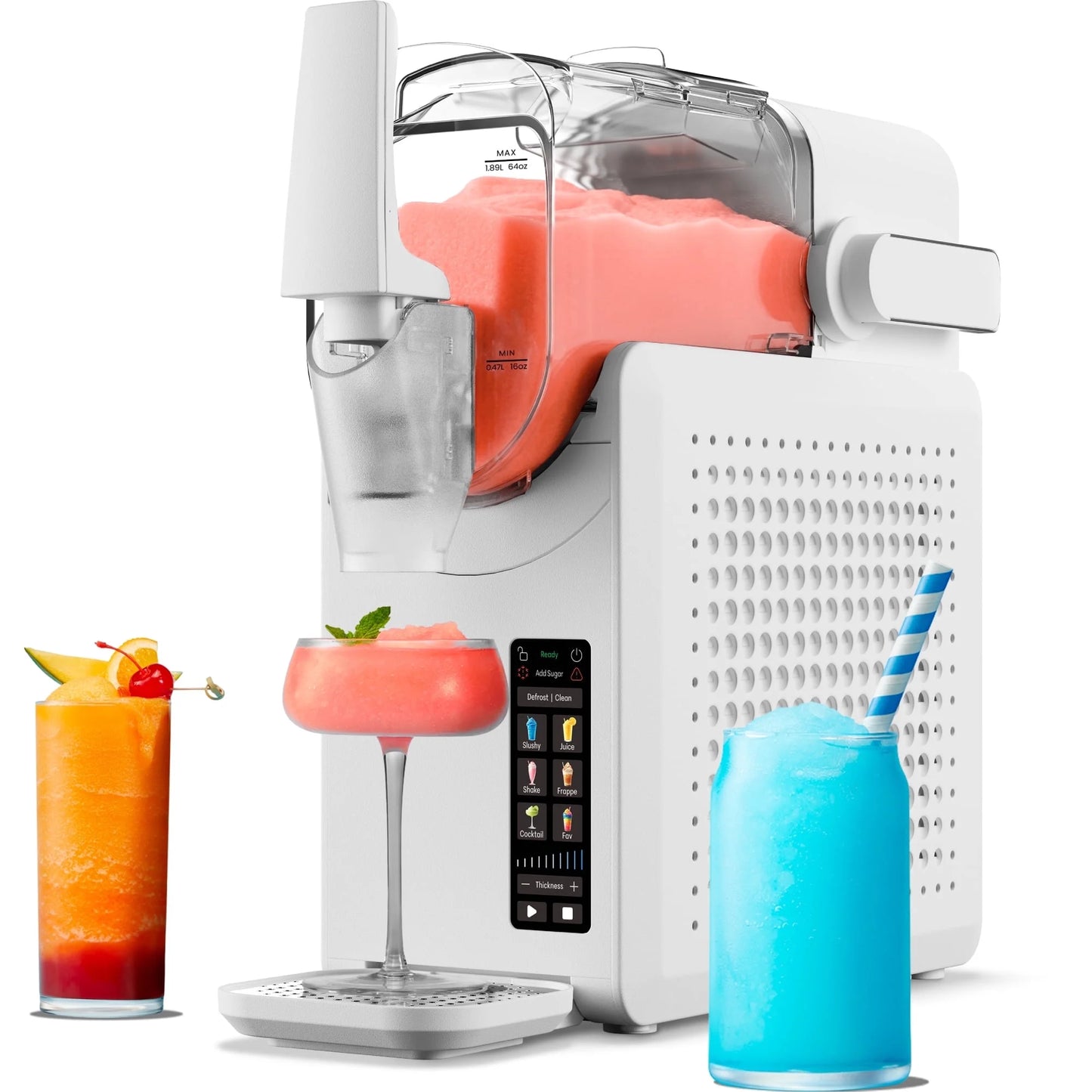 by Chefman Slush-Ease MAX 90Oz Slushy Maker with 64Oz Liquid Capacity - White