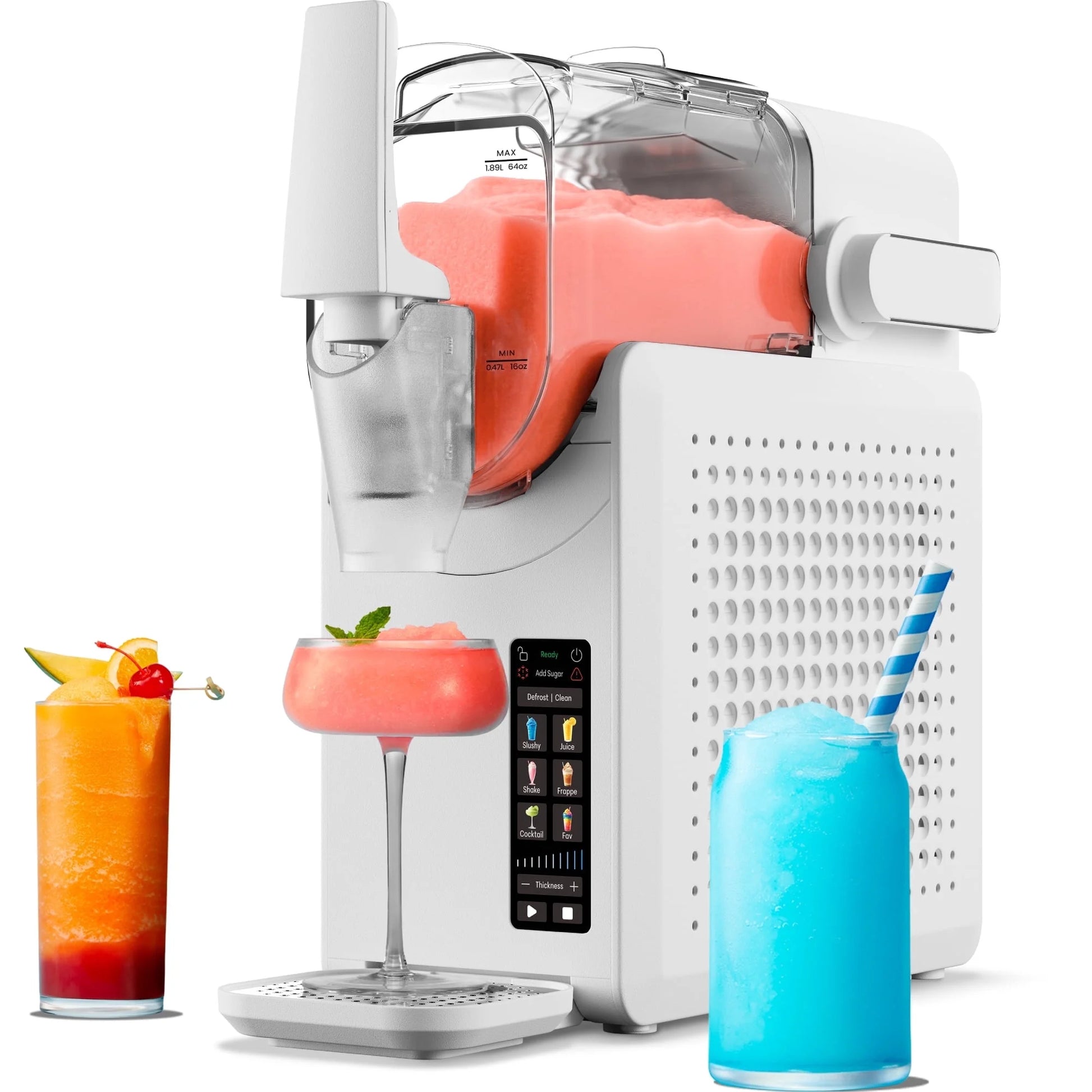 by Chefman Slush-Ease MAX 90Oz Slushy Maker with 64Oz Liquid Capacity - White